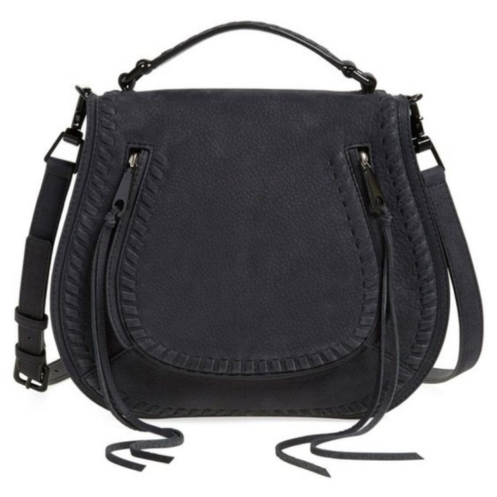Rebecca Minkoff Suede Saddle Bag
